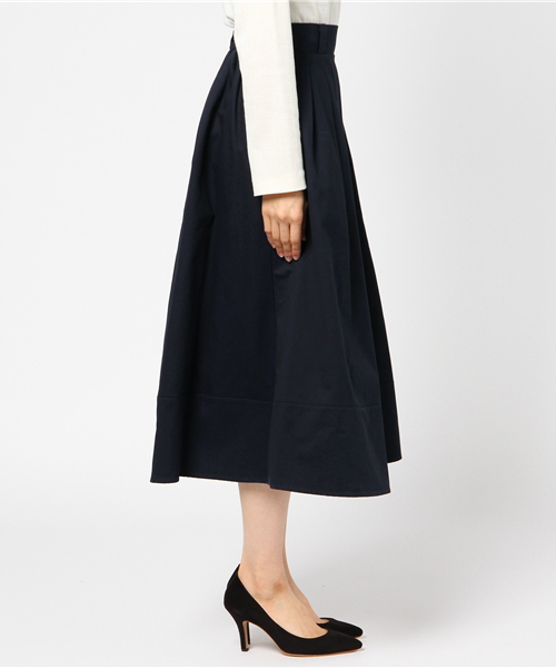 UNRELISH（アンレリッシュ）の「ツイルフレアースカート（スカート・レディース・ネイビー/ベージュ/キャメル/グリーン・MEDIUM）」の11枚目の写真