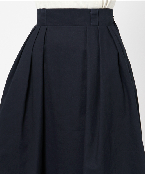 UNRELISH（アンレリッシュ）の「ツイルフレアースカート（スカート・レディース・ネイビー/ベージュ/キャメル/グリーン・MEDIUM）」の13枚目の写真