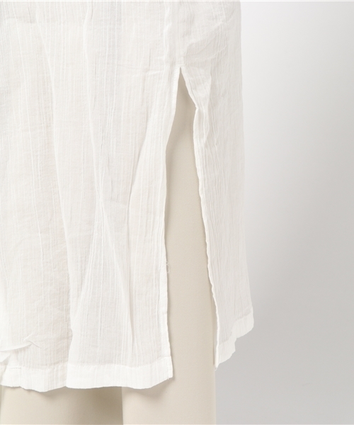 LBC(エルビーシー)の「コットンロングカーディガン (カーディガン/ボレロ・レディース・ブラック/ホワイト・MEDIUM/LARGE)」の5枚目の写真