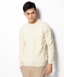 BEAMS | VILLAGE GREEN / アランセーター(ニット/セーター)