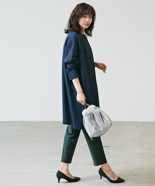 interstaple（インターステイプル）の「【WEB別注】ファー巾着（ショルダーバッグ・レディース・ワインレッド/グレー/ネイビー・FREE）」の16枚目の写真