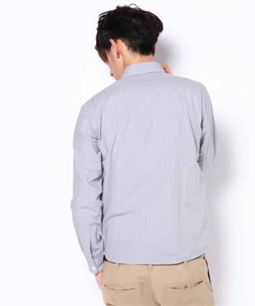 AMERICAN RAG CIE(アメリカンラグシー)の「YAECA ヤエカ / 107-YEC-12111(シャツ/ブラウス・メンズ・グレー・SMALL/MEDIUM)」の3枚目の写真