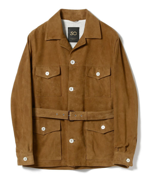 CINQUANTA チンクアンタ サファリジャケット CINQUANTA（チンクアンタ）の「CINQUANTA / スエード サファリ