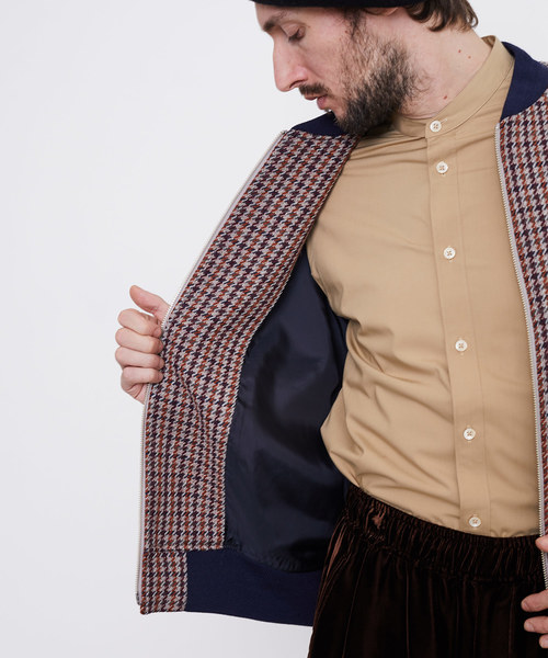 UNITED TOKYO（ユナイテッドトウキョウ）の「ガラリラックスブルゾン（ブルゾン・メンズ・ブラック/グレー/ブルー・1/2/3）」の13枚目の写真