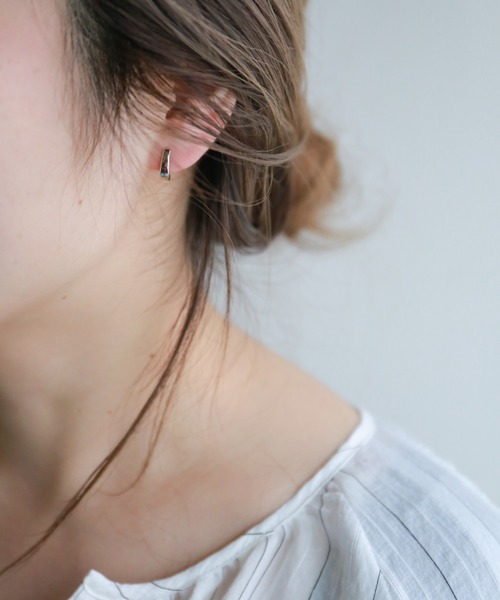 rapiecage(ラピエサージュ)の「ラウンドモチーフ イヤリング(イヤリング・レディース・シルバー/ゴールド・FREE)」の5枚目の写真