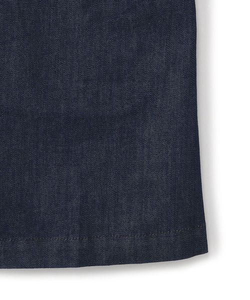 Lee（リー）の「【Lee】リネンブレンドショップコート 別注　スプリングコート（ステンカラーコート・メンズ・ブラック/ベージュ/ブルー・M/L）」の6枚目の写真