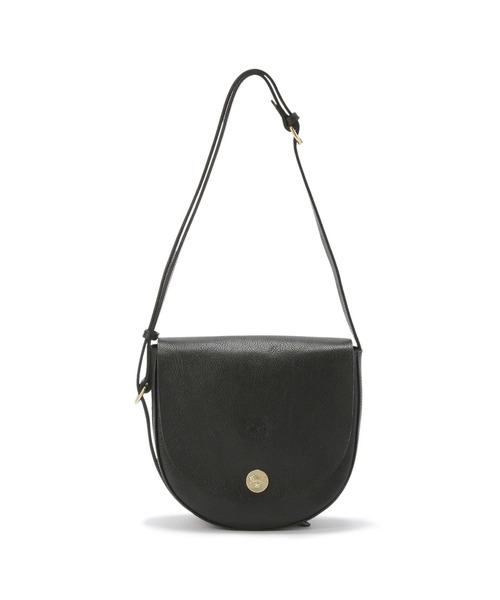 IL BISONTE(イルビゾンテ)の「IL BISONTE / ORIGINAL LEATHER / クロスボディバッグ(ショルダーバッグ・レディース・ブラック/レッド/ライトブラウン/ナチュラル/オリーブ/ネイビー/グレー/グリーン/ダークブラウン・FREE)」の10枚目の写真