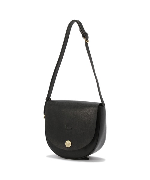 IL BISONTE(イルビゾンテ)の「IL BISONTE / ORIGINAL LEATHER / クロスボディバッグ(ショルダーバッグ・レディース・ブラック/レッド/ライトブラウン/ナチュラル/オリーブ/ネイビー/グレー/グリーン/ダークブラウン・FREE)」の11枚目の写真