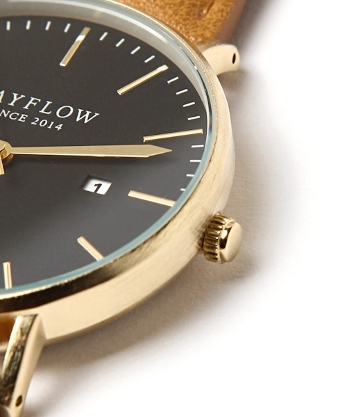 BAYFLOW(ベイフロー)の「BAYFLOW/フラットラウンドウォッチ 18SS(アナログ腕時計・レディース・ブラック/グレー/ブラウン/ベージュ・FREE)」の21枚目の写真