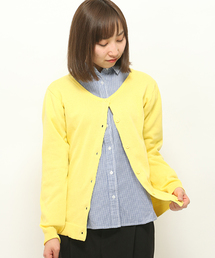 LBC | ポイント配色カーディガン(カーディガン/ボレロ)