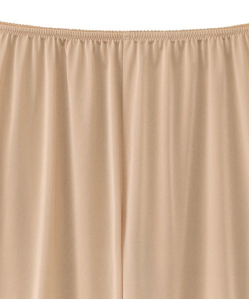 aimerfeel（エメフィール）の「【WEB限定】ワイドパンツ用 ペチコート（インナーウェア/肌着・レディース・ブラック/ベージュ・LARGE/MEDIUM/X-LARGE）」の15枚目の写真