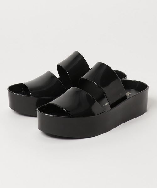 melissa(メリッサ)の「melissa:プラットフォームサンダル(サンダル・レディース・ブラック/レッド・38/36/37)」の5枚目の写真