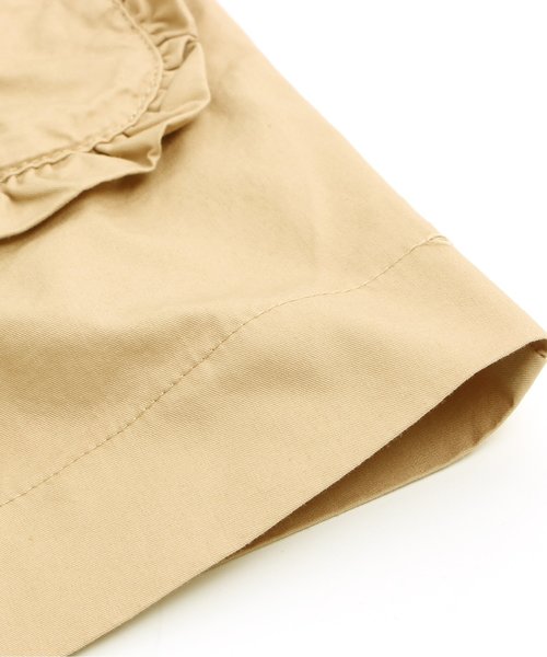 apres les cours(アプレレクール)の「ポケットフリルスカート(スカート・キッズ・ベージュ/レッド・100/120/90/140/110/130)」の7枚目の写真