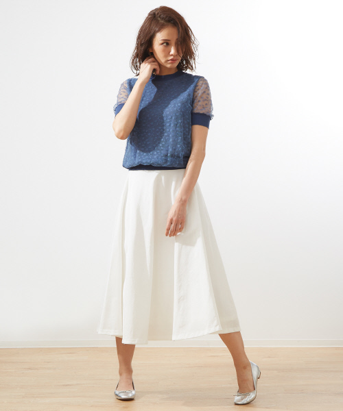 Au BANNISTER（オゥバニスター）の「【WEB別注】スクエアトゥバレエパンプス（パンプス・レディース・ブラック/ホワイト/シャンパン/シルバー・35/36/37/38/39）」の14枚目の写真