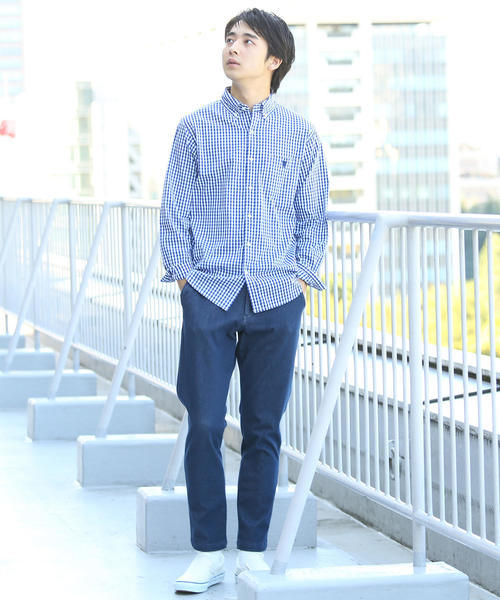 coen（コーエン）の「ツイルジャージイージーパンツ（その他パンツ・メンズ・ベージュ/ネイビー/ダークグリーン・LARGE/SMALL/MEDIUM/X-LARGE）」の16枚目の写真