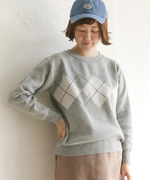 LBC | アーガイルジャガードニットプルオーバー(ニット/セーター)