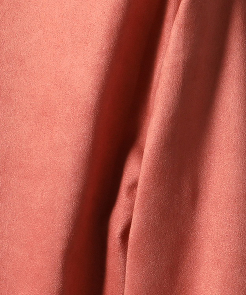 AMERICAN RAG CIE（アメリカンラグシー）の「アメリカンラグシー AMERICAN RAG CIE / オープンカラースエードシャツ Open Collar Suede Shirt（シャツ/ブラウス・メンズ・ピンク/ブラック/ベージュ・2/1/3）」の8枚目の写真