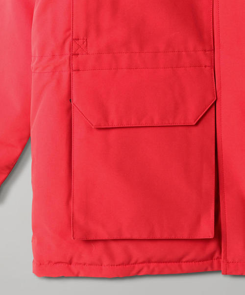 CANADA GOOSE（カナダグース）の「＜CANADA GOOSE（カナダグース）＞ EXPEDITION PARKA FUSION FIT■■■（ダウンジャケット/コート・メンズ・レッド・SMALL/MEDIUM/LARGE）」の5枚目の写真