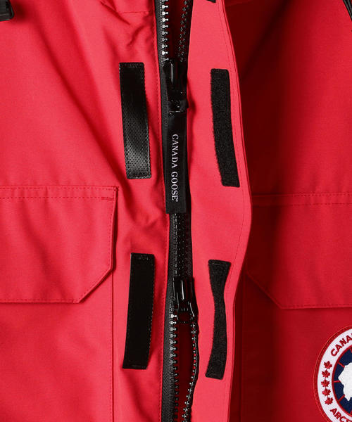 CANADA GOOSE（カナダグース）の「＜CANADA GOOSE（カナダグース）＞ EXPEDITION PARKA FUSION FIT■■■（ダウンジャケット/コート・メンズ・レッド・SMALL/MEDIUM/LARGE）」の9枚目の写真