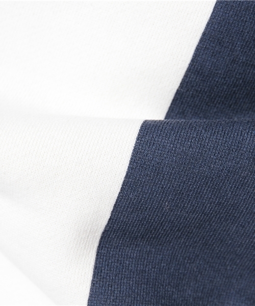 WHO'S WHO gallery（フーズフーギャラリー）の「ストライプスウェット（スウェット・メンズ・ネイビー/その他・MEDIUM/LARGE）」の8枚目の写真