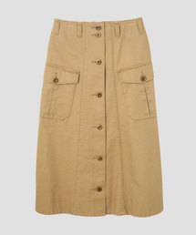 MHL. | JAPANESE COTTON LINEN DRILL(スカート)
