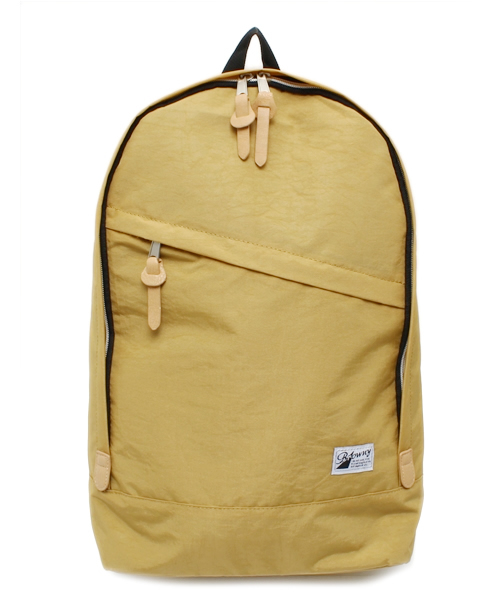 WEGO(ウィゴー)の「WEGO/ウォッシュドデイパック(バックパック/リュック・メンズ・ブラック系その他/ベージュ/ライム/ブルー/サックスブルー/レッド・FREE)」の1枚目の写真