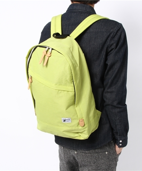 WEGO(ウィゴー)の「WEGO/ウォッシュドデイパック(バックパック/リュック・メンズ・ブラック系その他/ベージュ/ライム/ブルー/サックスブルー/レッド・FREE)」の7枚目の写真