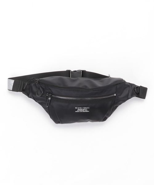 Misto Forza(ミストフォルツァ)の「ミストフォルツァ【Misto Forza】ウエストボディバッグ(ボディバッグ/ウエストポーチ・メンズ・ブルー系その他/オレンジ/ブラック/グレー・フリー)」の2枚目の写真