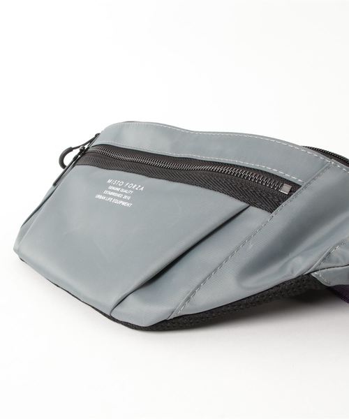 Misto Forza(ミストフォルツァ)の「ミストフォルツァ【Misto Forza】ウエストボディバッグ(ボディバッグ/ウエストポーチ・メンズ・ブルー系その他/オレンジ/ブラック/グレー・フリー)」の7枚目の写真