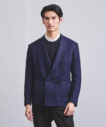 Camoshita | ＜Camoshita UNITED ARROWS（カモシタ ユナイテッドアローズ）＞ リネン 4B ダブル ジャケット(テーラードジャケット)