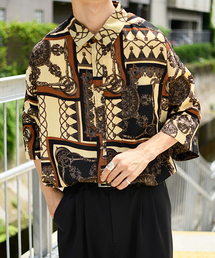 kutir | 【ウルトラルーズシルエット】バンダナ柄シャツ(シャツ/ブラウス)