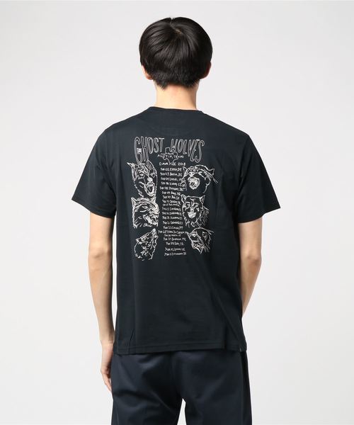 HYSTERIC GLAMOUR（ヒステリックグラマー）の「THE GHOST WOLVES/EAR pt Tシャツ（Tシャツ/カットソー・メンズ・ホワイト/グレー/ブラック・MEDIUM/LARGE/SMALL）」の6枚目の写真