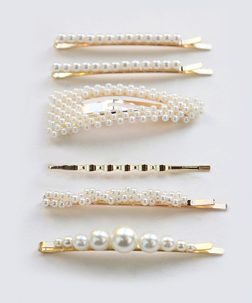Kana（カナ）の「パールヘアピンセット〔3本セット〕（ヘアピン・レディース・A/B/C/D/E/F/G・フリー）」の11枚目の写真