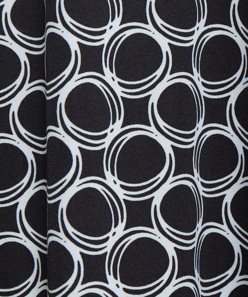 RECENCY OF MINE（リーセンシー オブ マイン）の「【Recency of Mine】スムースプリントポロシャツ（ポロシャツ・メンズ・アイボリー/ブラック・50/44/46/48）」の9枚目の写真