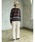 CRAFT STANDARD BOUTIQUE�i�N���t�g�X�^���_�[�h�u�e�B�b�N�j�́uFAIR ISLE KNIT/�t�F�A�A�C�����j�b�g�v���I�[�o�[�����i�j�b�g/�Z�[�^�[�j�v�b�ڍ׉摜