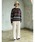 CRAFT STANDARD BOUTIQUE�i�N���t�g�X�^���_�[�h�u�e�B�b�N�j�́uFAIR ISLE KNIT/�t�F�A�A�C�����j�b�g�v���I�[�o�[�����i�j�b�g/�Z�[�^�[�j�v�b�ڍ׉摜