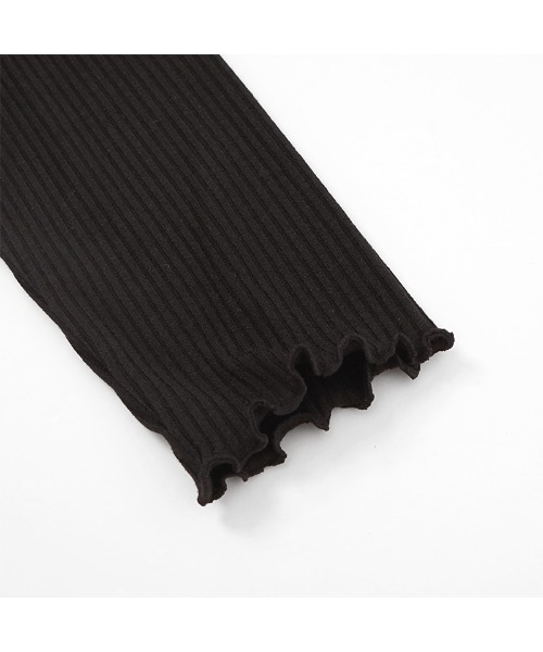 flower（フラワー）の「ディープネックトップ（Tシャツ/カットソー・レディース・ホワイト/グレー/ベージュ/アイボリー/ブラック・FREE）」の14枚目の写真