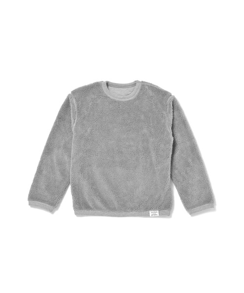 JEMORGAN(ジェーイーモーガン)の「JE MORGAN × SIMON PERINI × JACK & MARIE BOA REVERSIBLE L/S CREW NECK TEE (サイモンペリーニ ジェーイーモーガン ジャックアンドマリー ボア リバーシブル ロングスリーブ ティー)(5colors)(長袖Tシャツ)(スウェット・メンズ・ブラック/モカ/ライトカーキ/ナチュラル/ヘザーチャコール・M/L/XL)」の12枚目の写真
