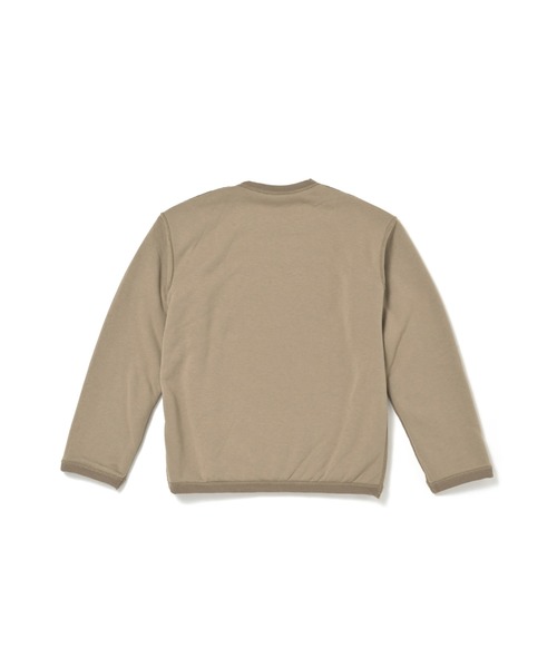 JEMORGAN(ジェーイーモーガン)の「JE MORGAN × SIMON PERINI × JACK & MARIE BOA REVERSIBLE L/S CREW NECK TEE (サイモンペリーニ ジェーイーモーガン ジャックアンドマリー ボア リバーシブル ロングスリーブ ティー)(5colors)(長袖Tシャツ)(スウェット・メンズ・ブラック/モカ/ライトカーキ/ナチュラル/ヘザーチャコール・M/L/XL)」の16枚目の写真