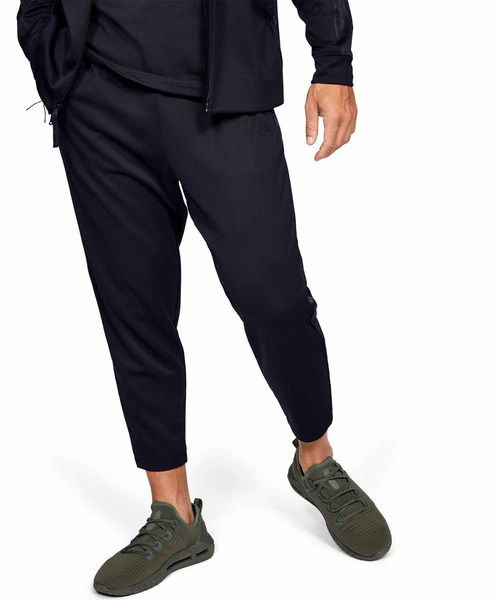 UNDER ARMOUR（アンダーアーマー）の「UA アンストッパブル トラックパンツ(トレーニング/ロングパンツ/MENS)（その他パンツ・メンズ・チャコールグレー/ブラック×ブラック・3XL/SM/XL/LG/MD/XXL）」の2枚目の写真