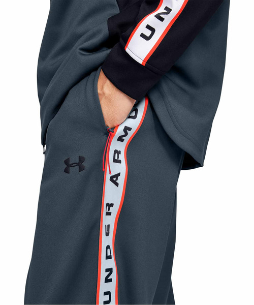 UNDER ARMOUR（アンダーアーマー）の「UA アンストッパブル トラックパンツ(トレーニング/ロングパンツ/MENS)（その他パンツ・メンズ・チャコールグレー/ブラック×ブラック・3XL/SM/XL/LG/MD/XXL）」の10枚目の写真