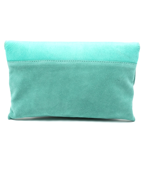 DouDou（ドゥドゥ）の「【Viflan】ハラコクラッチ（クラッチバッグ・レディース・ピンク/ホワイト/グリーン/ベージュ・FREE）」の16枚目の写真