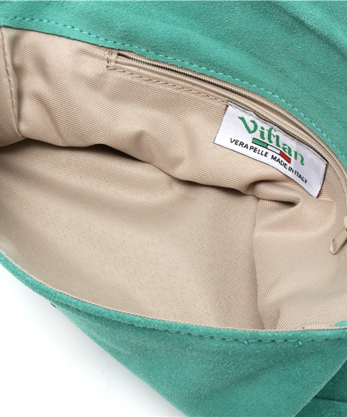 DouDou（ドゥドゥ）の「【Viflan】ハラコクラッチ（クラッチバッグ・レディース・ピンク/ホワイト/グリーン/ベージュ・FREE）」の12枚目の写真