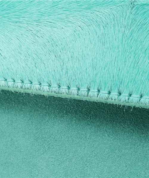 DouDou（ドゥドゥ）の「【Viflan】ハラコクラッチ（クラッチバッグ・レディース・ピンク/ホワイト/グリーン/ベージュ・FREE）」の13枚目の写真