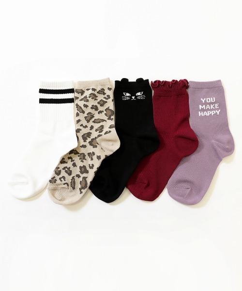 devirock（デビロック）の「5Pソックス（ソックス/靴下・キッズ・その他1/その他3/その他2/その他4/その他5・S/L/M）」の4枚目の写真