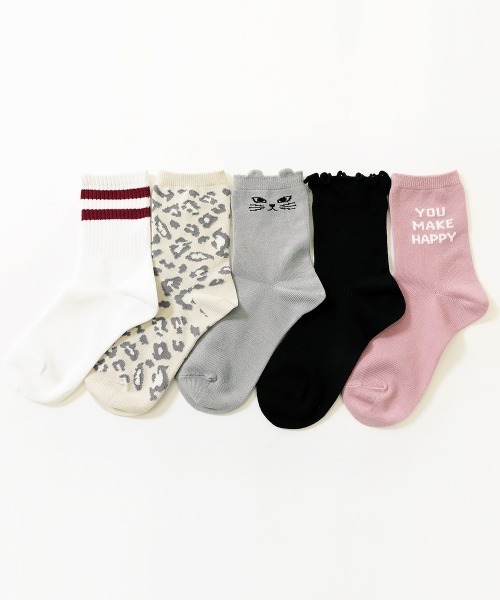 devirock（デビロック）の「5Pソックス（ソックス/靴下・キッズ・その他1/その他3/その他2/その他4/その他5・S/L/M）」の5枚目の写真