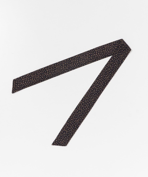 SMELLY（スメリー）の「プリントロングスカーフ∴（バンダナ/スカーフ・レディース・ブラック/ベージュ/ネイビー/グレー/ピンク/アイボリー/ライトブラウン・-）」の17枚目の写真