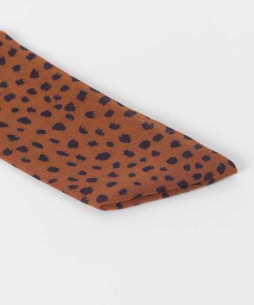 SMELLY（スメリー）の「プリントロングスカーフ∴（バンダナ/スカーフ・レディース・ブラック/ベージュ/ネイビー/グレー/ピンク/アイボリー/ライトブラウン・-）」の14枚目の写真