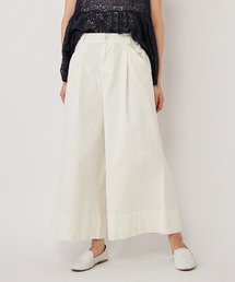 PUAL CE CIN | チノストレッチタックワイドパンツ(その他パンツ)