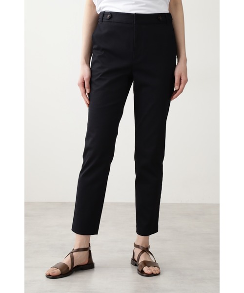 human woman(ヒューマンウーマン)の「◆ピケストレッチパンツ(その他パンツ・レディース・ネイビー/ベージュ・SMALL/MEDIUM/LARGE/X-LARGE/X-SMALL)」の3枚目の写真